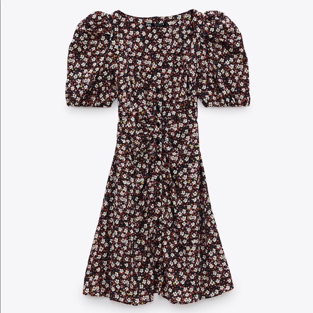 Zara Floral Mini Dress